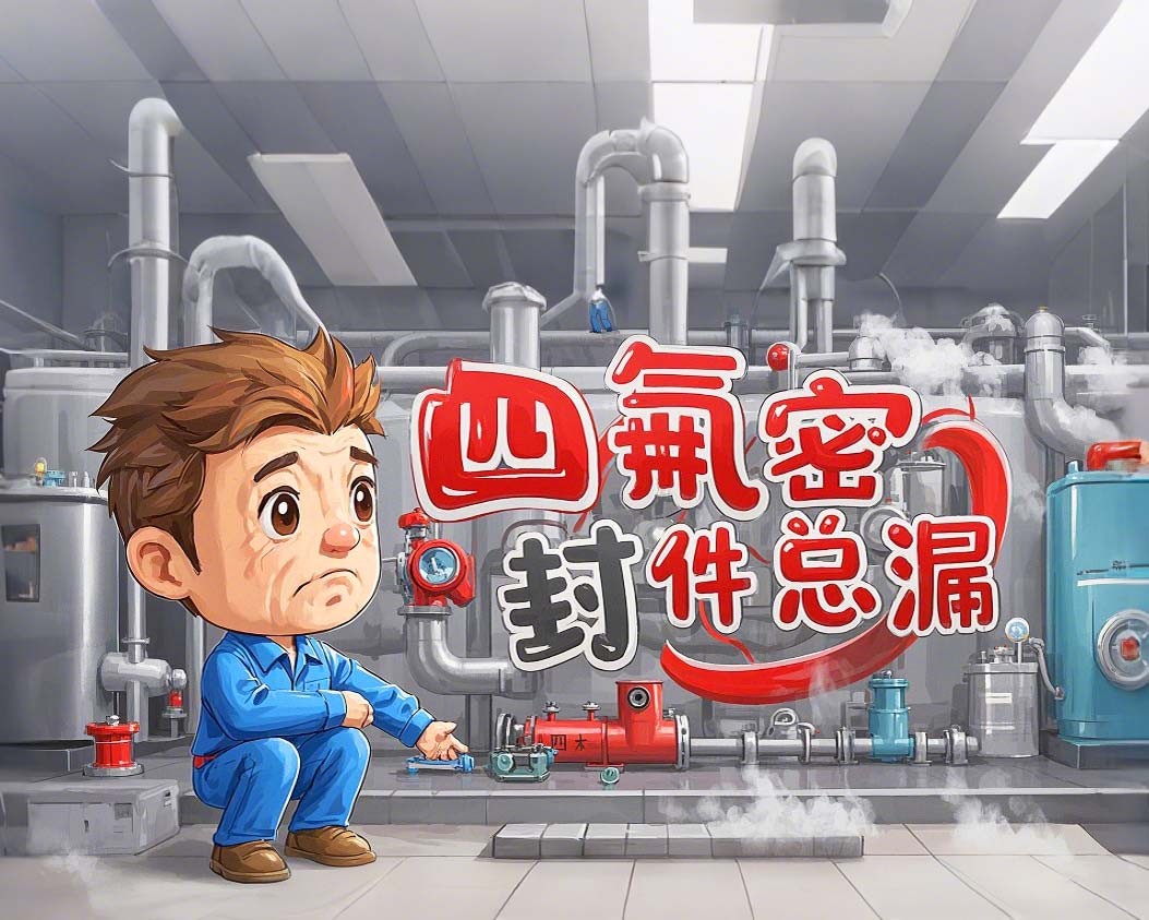 四氟密封件總漏案例丨可能是你安裝時(shí)3次“瞎折騰”！?