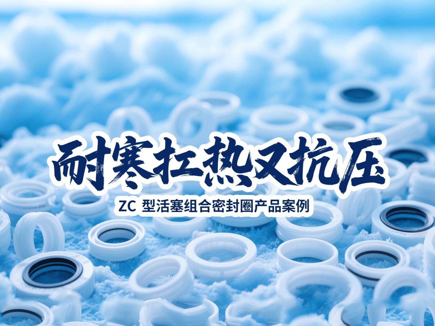 ZC型活塞組合密封圈產(chǎn)品案例 ? 耐寒扛熱又抗壓！